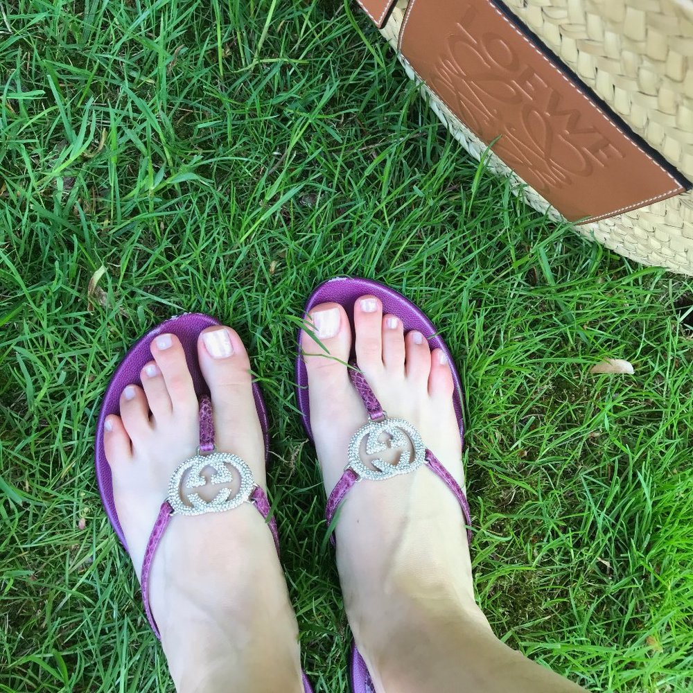 Gucci GG Thong Sandals